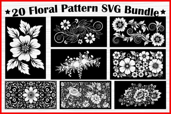 20 Floral Pattern SVG Bundle: A Practical Asset for Designers