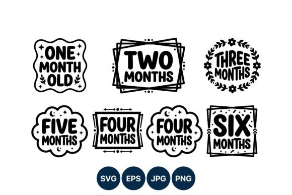 Baby Milestone One to Six Months Vector: A Practical Guide for Creators and Professionals