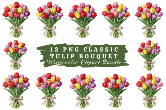 Bringing Timeless Elegance to Design with The Watercolor Clipart Bundle 01