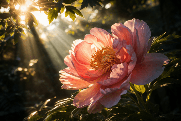 Calm and Peaceful Flower: Integrating Serenity into Creative Workflows