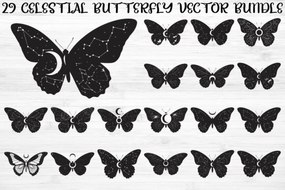 Celestial Moon Star Butterfly Bundle: A Guide for Creators