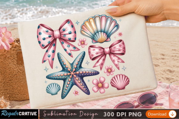 Colorful Marine Life Sublimation PNG: A Practical Asset for Print Designers
