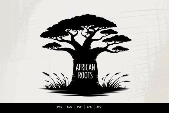 Connecting With Heritage Through the African Roots Tree SVG