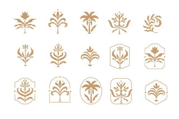 Elegant Vintage Floral Ornament: A Timeless Design for Modern Creators