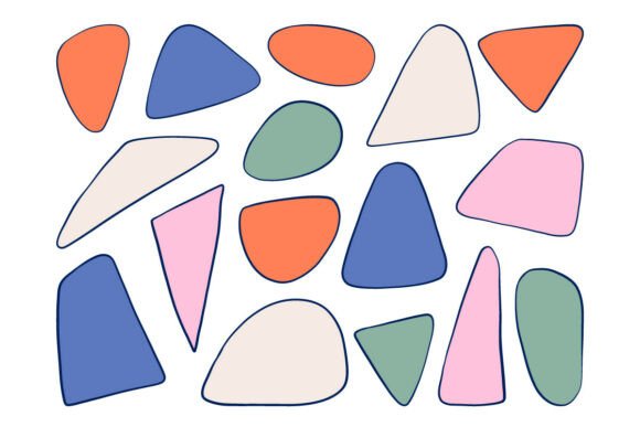 Evaluating the Abstract Organic Shape Blob Element Set for Modern Design