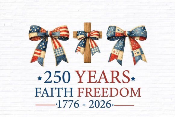 Faith Freedom 250 PNG Design