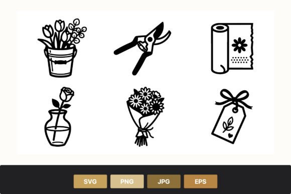 Garden Shears Vase Bouquet and Gift Tag: A Strategic Asset for Visual Branding