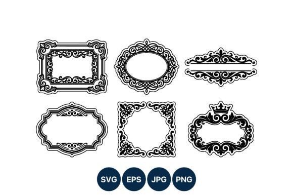 Ornamental Vintage Frame Vector Collection