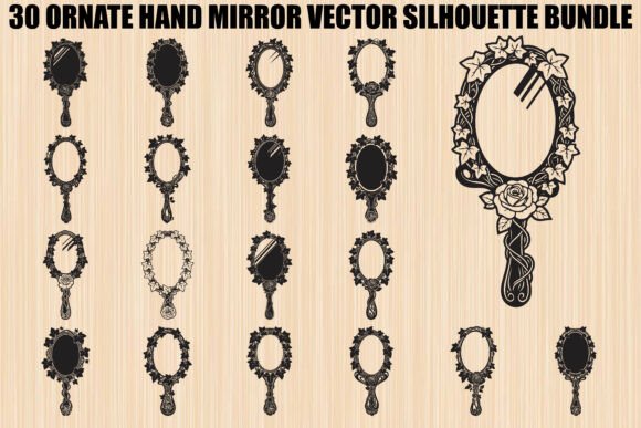 Ornate Hand Mirror Bundle: A Strategic Asset for Creative Professionals