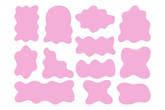Pink Blob Shapes Set Feminine SVG Pack: A Guide to Modern Organic Design