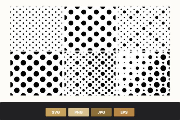 Polka Dot Patterns Vector Art: A Comprehensive Guide to Seamless Black and White Designs