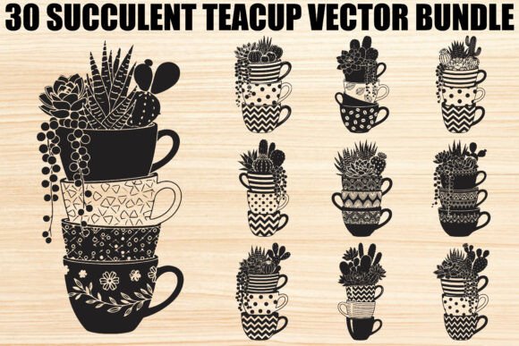 Succulent Plant Teacup Design Bundle: A Practical Guide for Creators