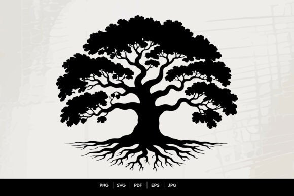 Tree of Life Silhouette SVG: Versatile Digital Art for Modern Creators