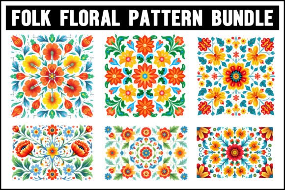 Unlock Creativity with Folk Floral Patterns