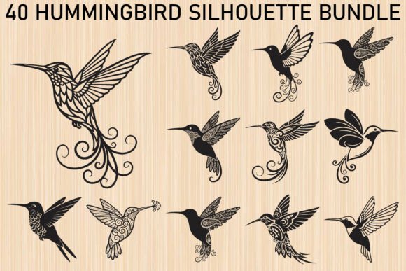 Unlocking Creativity with the Hummingbird Silhouette Bundle: A Comprehensive Guide