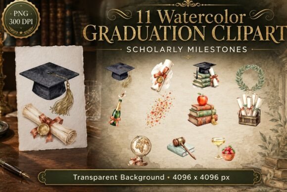Vintage Academic Graduation Clipart PNG: A Practical Guide for Designers and Celebrants